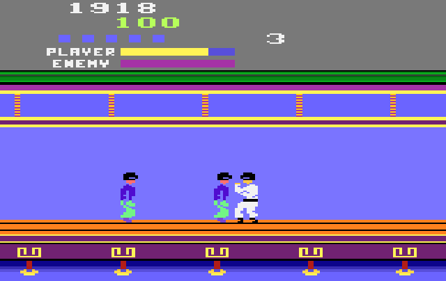 Kung-Fu Superkicks screenshot 4 for Atari 2600